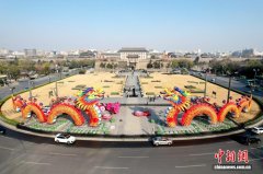 2026年西安城墙灯会筹备有序进行